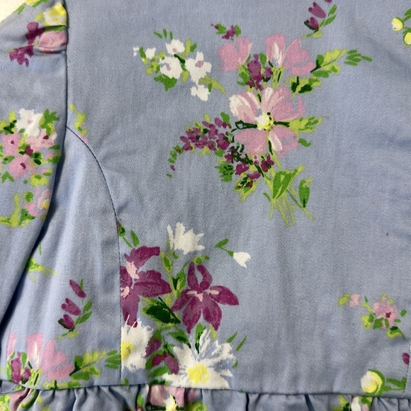 Janie & Jack Easter Roses Peplum Blazer 12-18 - Picture 4 of 8